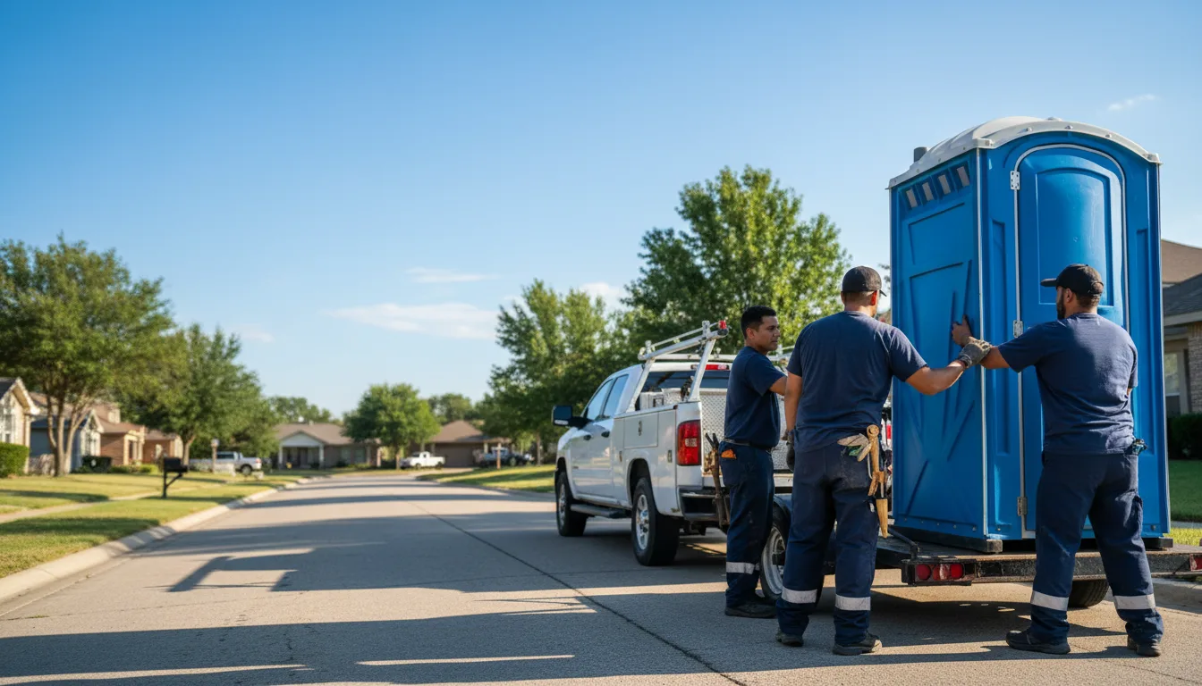 Portable Toilet Rental in Gaston, IN near me